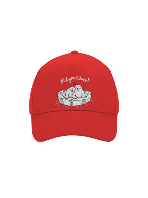 Milujem túlenie šiltovka baseballka Classic Red