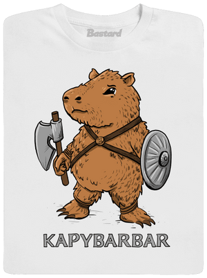 Kapybarbar detské tričko White