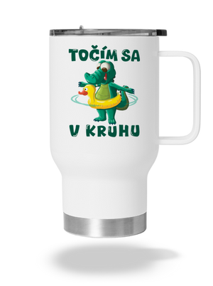 Točím sa v kruhu termohrnček White