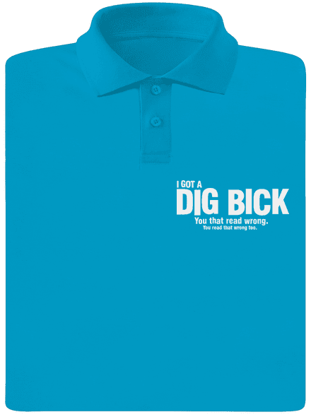 Dig bick pánska polokošeľa Blue Atol