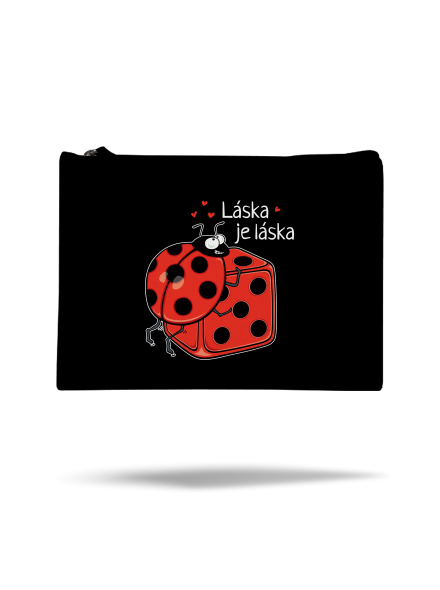 Láska je láska taštička Black