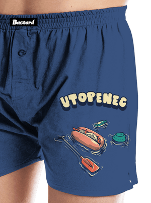 Utopenec pánske trenky Blue