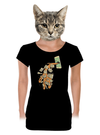 dámske tričko s lemom