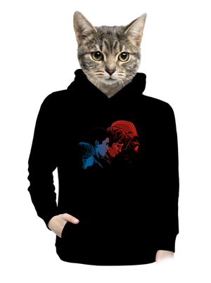 Vaders evolution dámska mikina klokanka Black