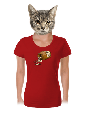 Music Pills dámske tričko Red Mal