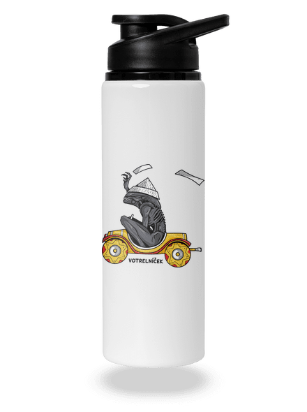 Votrelníček flaša na vodu White