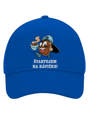 Štartujem na kávičke šiltovka baseballka Bright Royal
