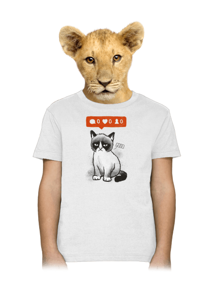 Grumpy detské tričko White