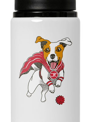 Jack Russell flaša na vodu White