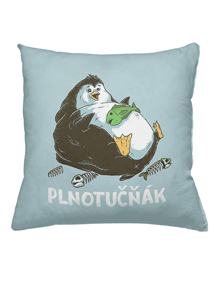 Plnotučňák vankúš