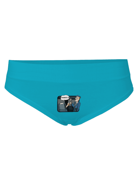 Cvaknite si dámske nohavičky Turquoise