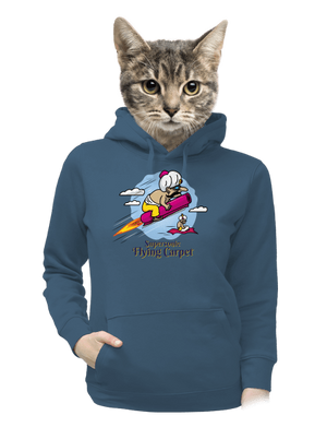 dámska mikina klokanka