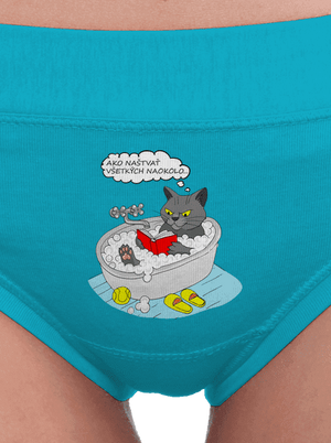 Ako všetkých naštvať dámske nohavičky Turquoise