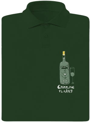 Grizzling Vlašský pánska polokošeľa Bottle Green Mal