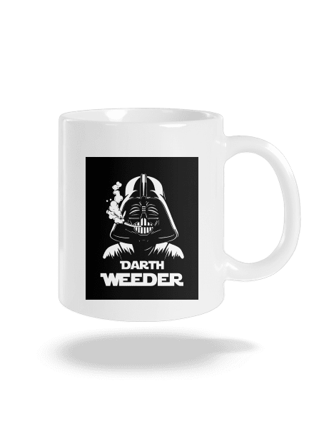 Darth Weeder klasický hrnček White