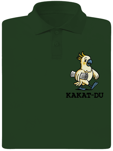 Kakat-du pánska polokošeľa Bottle Green Mal