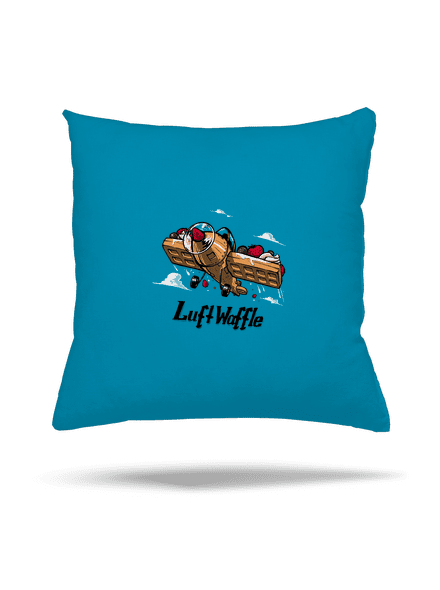 Luftwaffle vankúš Blue Turquoise