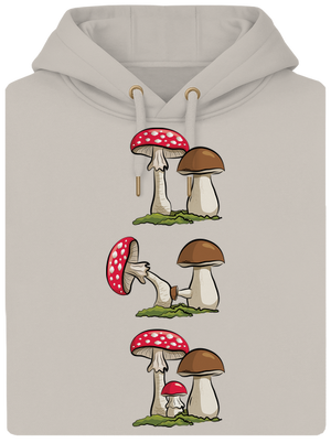 Z hubárskej kroniky unisex mikina premium Pastel Macchiato