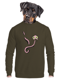 unisex mikina bez kapucne