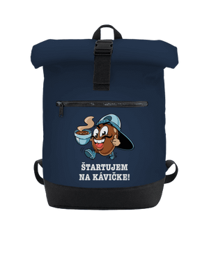Štartujem na kávičke batoh French Navy
