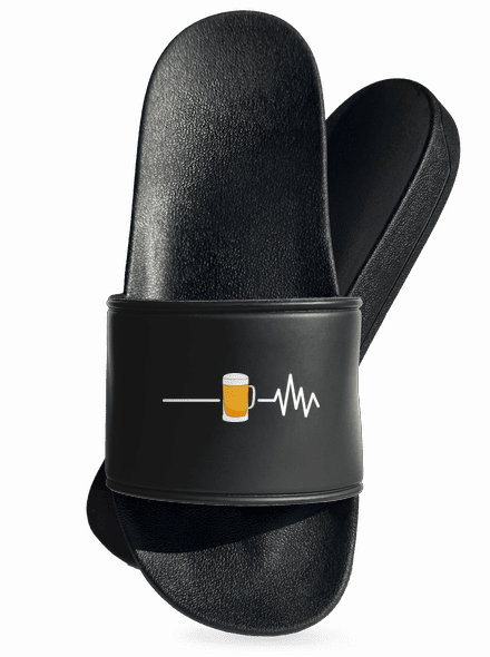 Beer help šľapky Black