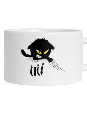 Čičina hrnček makronka White