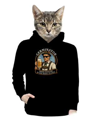 dámska mikina klokanka