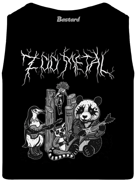 ZOO metal pánske tielko Black