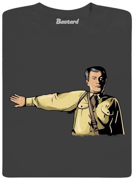 Volám sa pánske dlhý rukáv Dark Grey
