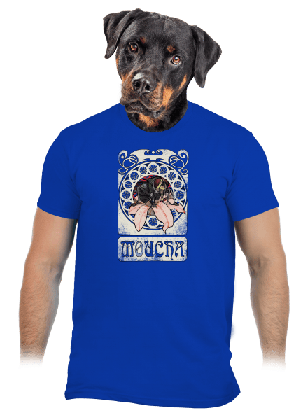 Mucha pánske tričko Royal Blue