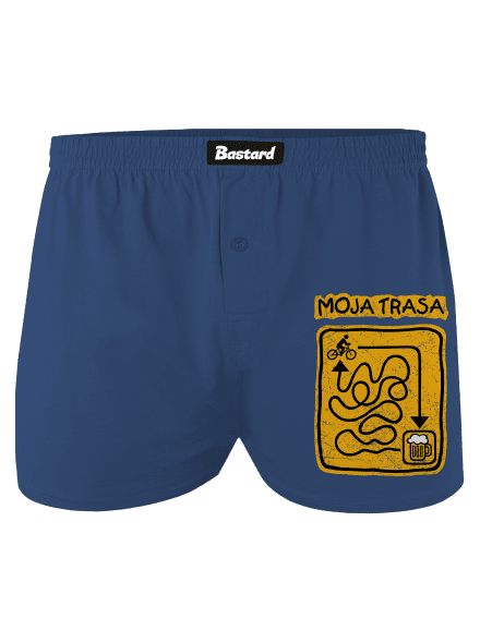 Moja trasa pánske trenky Blue