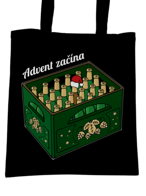 Advent začína taška Black