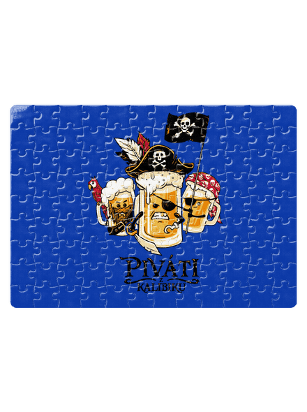 Piváti z Karibiku puzzle White