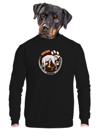 unisex mikina bez kapucne