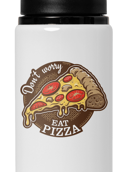 Pizza flaša na vodu White