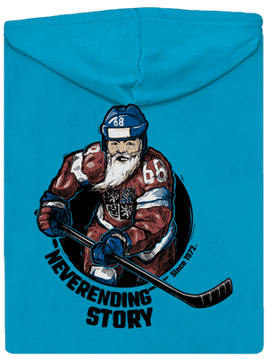 Jarda Forever dámska mikina na zips Blue Atol