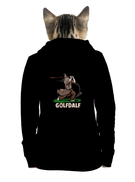 Golfdalf dámska mikina na zips Black