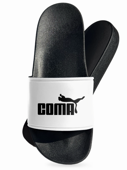 Coma šľapky White