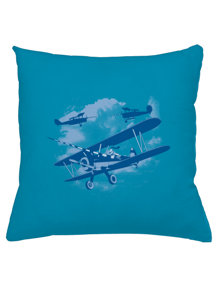Rytieri nebies vankúš Blue Turquoise