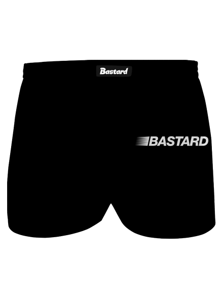 Bastard v závodnom pánske trenky Black