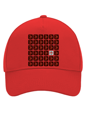 Pexeso šiltovka baseballka Classic Red