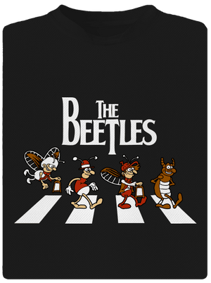Beatles detské športové tričko Black