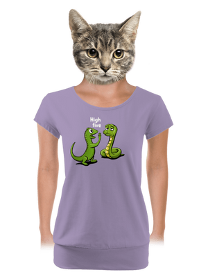 High Five dámske tričko s lemom Lavender