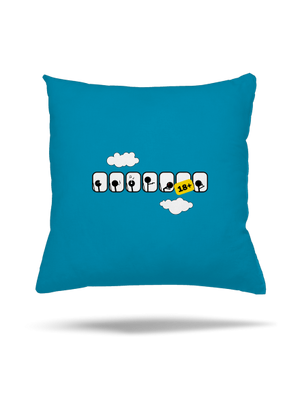 Lietadlo vankúš Blue Turquoise