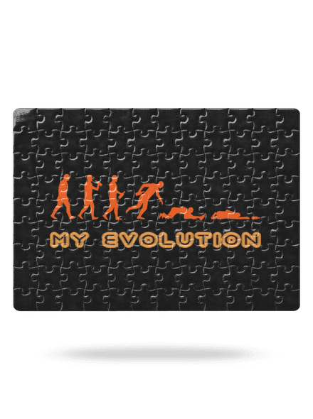 My evolution puzzle White
