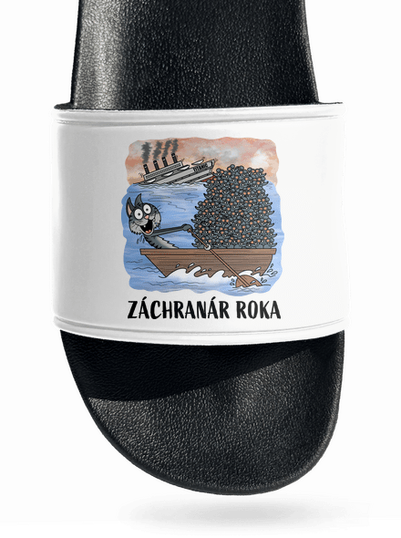 Záchranár roka šľapky White