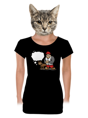 dámske tričko s lemom