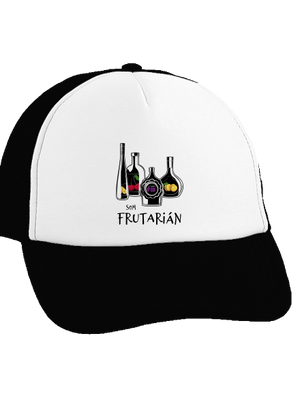 Frutarián šiltovka truckerka Black cap