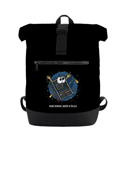 Padá server batoh Black