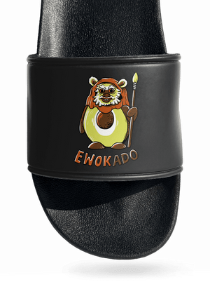 Ewokado šľapky Black